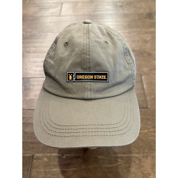 Dutch Bros Coffee Unisex Gray Oregon State University Adjustable Strapback Hat - Picture 2 of 7